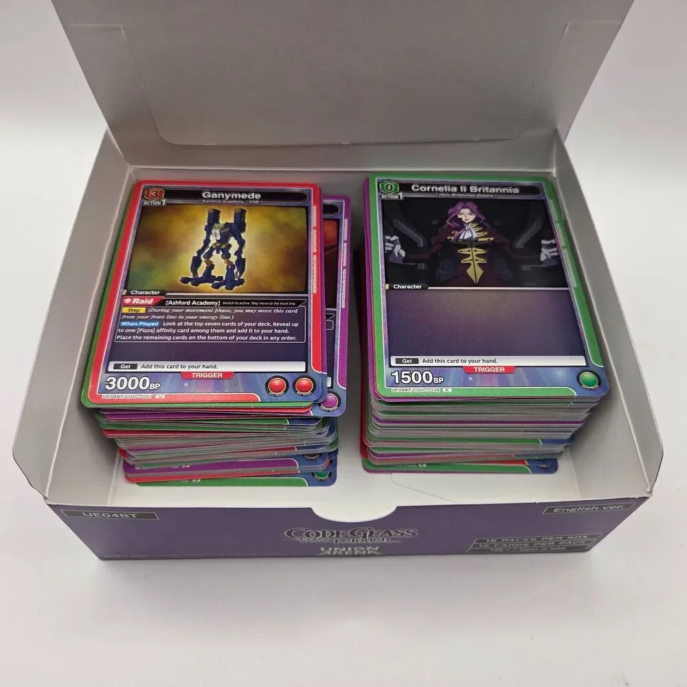 Union Arena Code Geass Card Lot 200+ cards